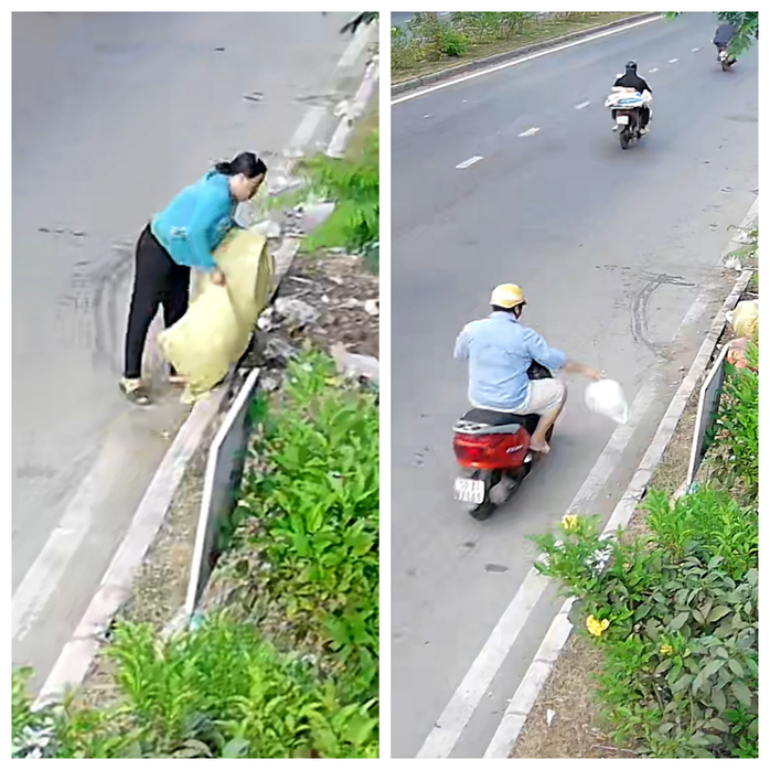 TP.HCM: Camera “bắt tận tay” người vứt rác, phạt đến tiền triệu Xa Rac